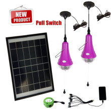Günstige tragbare solar Beleuchtungssystem für indoor, Solarstrom Notbeleuchtung, Mini-solar-Licht-kits